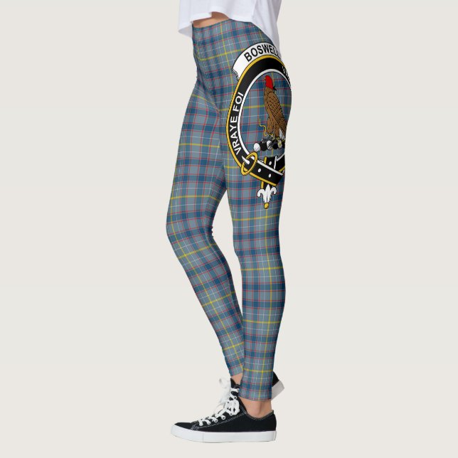 Scotstee Clan Boswell Wappen Tartan Women Leggings (Links)