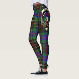 Scotstee Clan Brodie Jagd Wappen Tartan Women Leggings