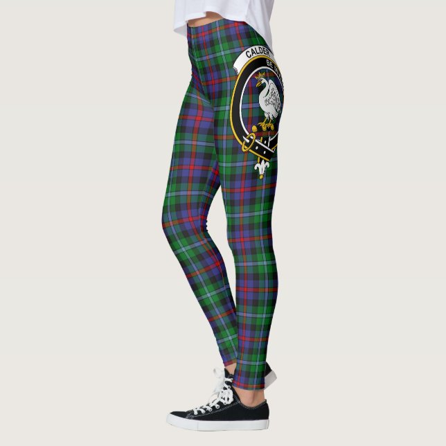 Scotstee Clan Calder Wappen Tartan Women Leggings (Links)