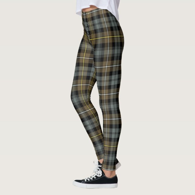 Scotstee Clan Campbell Argyll Weathered Tartan Wom Leggings (Links)