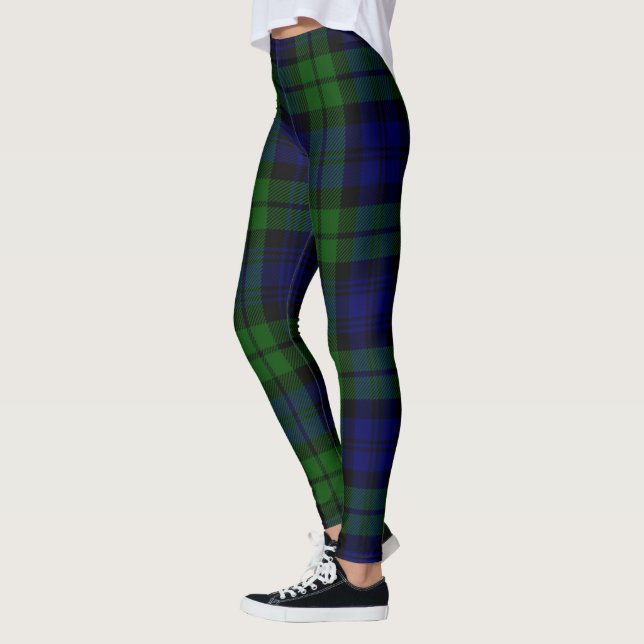 Scotstee Clan Campbell Tartan Frauen Leggings (Links)