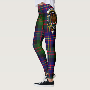 Scotstee Clan Chalmers Wappen Tartan Damen Legging Leggings