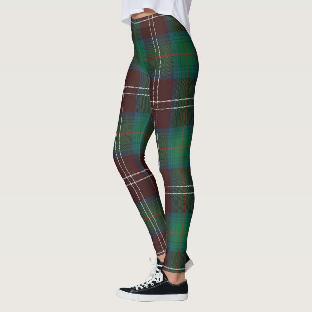 Scotstee Clan Chisholm Junting Ancient Tartan Wome Leggings (Links)