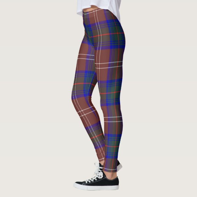 Scotstee Clan Chisholm Junting Modern Tartan Women Leggings (Links)