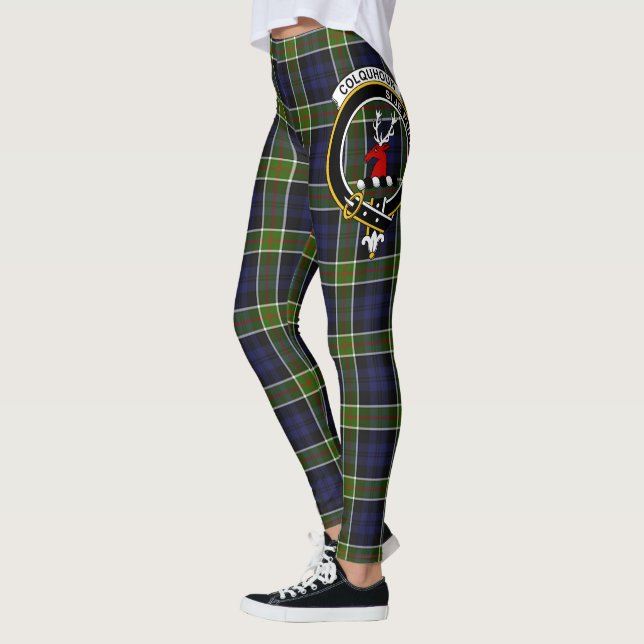 Scotstee Clan Colquhoun Wappen Tartan Women Leggin Leggings (Links)