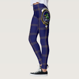 Scotstee Clan Crichton Wappen Tartan Frauen Leggin Leggings
