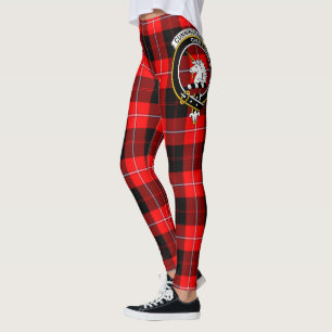 Scotstee Clan Cunningham Modern Wappen Tartan Wome Leggings