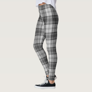 Scotstee Clan Douglas Gray Modern Tartan Women Leggings