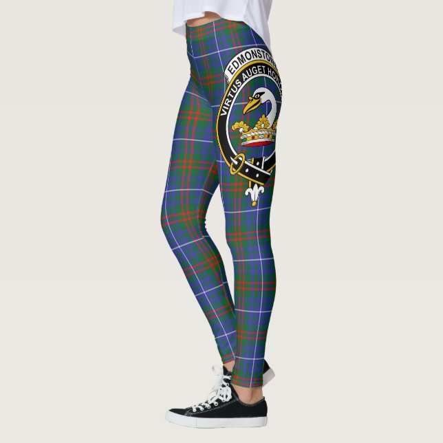 Scotstee Clan Edmonstone Wappen Tartan Women Leggings (Links)