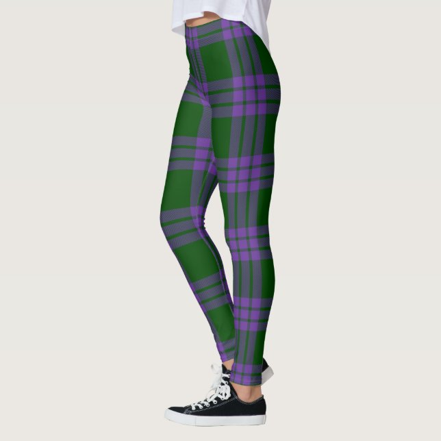 Scotstee Clan Elphinstone Tartan Frauen Leggings (Links)