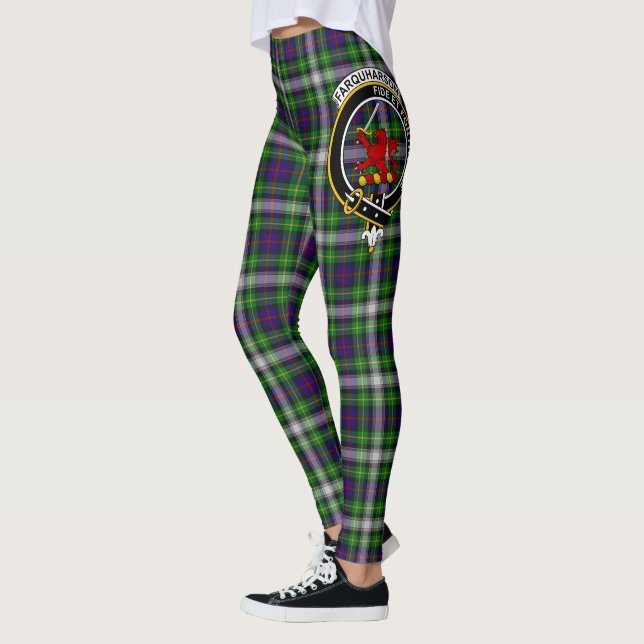 Scotstee Clan Farquharson Wappen Tartan Women Leggings (Links)