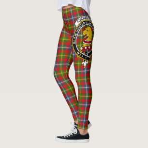 Scotstee Clan Forrester Wappen Tartan Women Leggin Leggings