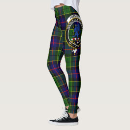 Scotstee Clan Forsyth Wappen Tartan Women Leggings