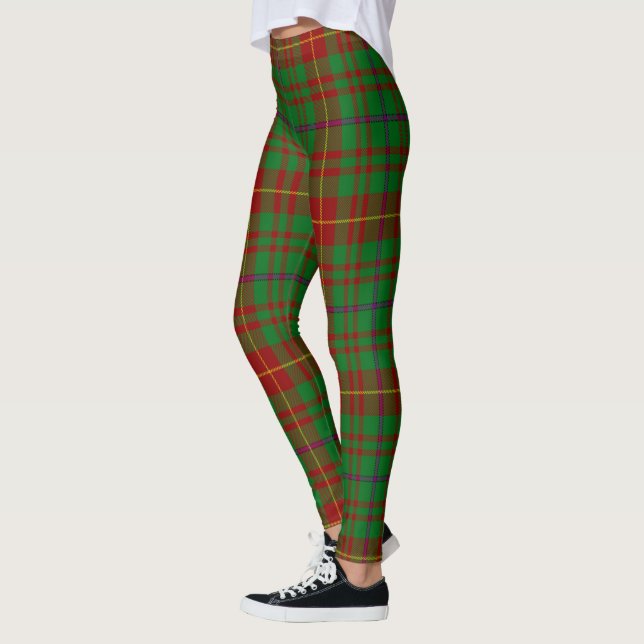 Scotstee Clan Fulton Tartan Frauen Leggings (Links)