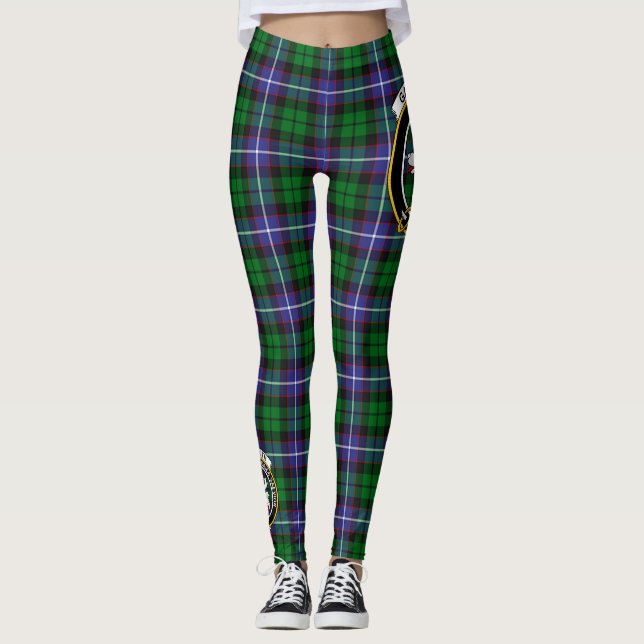 Scotstee Clan Galbraith Modern Wappen Tartan Women Leggings (Vorderseite)