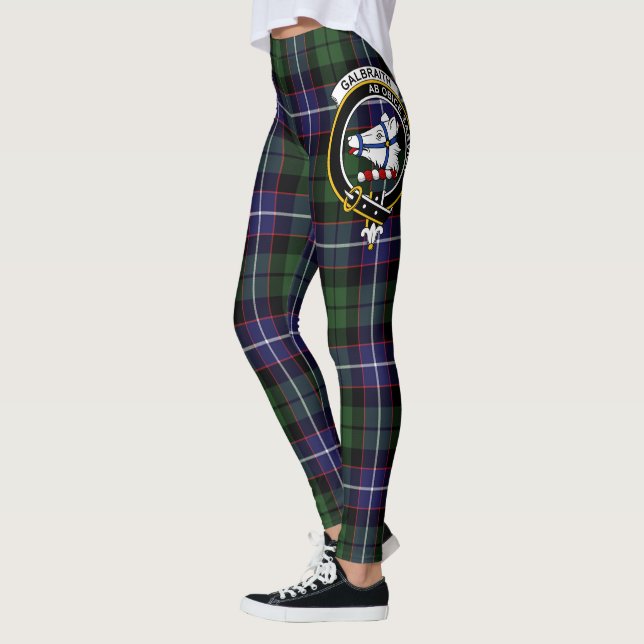 Scotstee Clan Galbraith Wappen Tartan Women Leggin Leggings (Links)