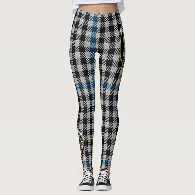 Scotstee Clan Gladstone Wappen Tartan Women Leggin Leggings (Vorderseite)