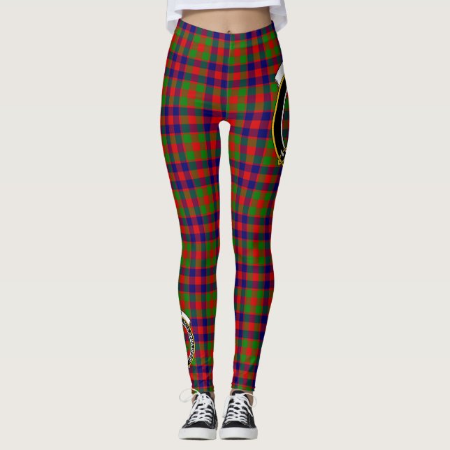 Scotstee Clan Gow Wappen Tartan Women Leggings (Vorderseite)