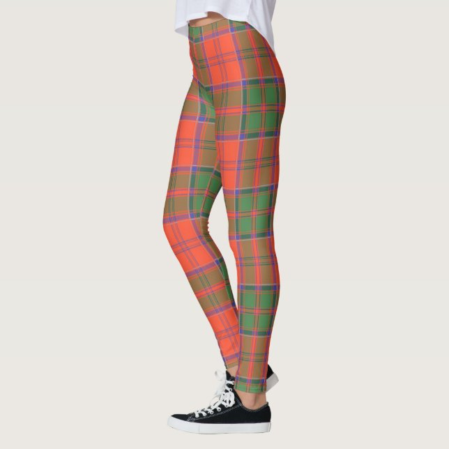 Scotstee Clan Grant Ancient Tartan Leggings (Links)