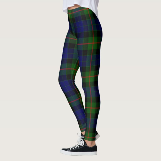 Scotstee Clan Gunn Tartan Frauen Leggings (Links)