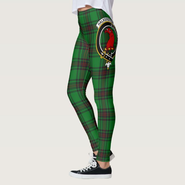 Scotstee Clan Halkerston Wappen Tartan Women Leggings (Links)