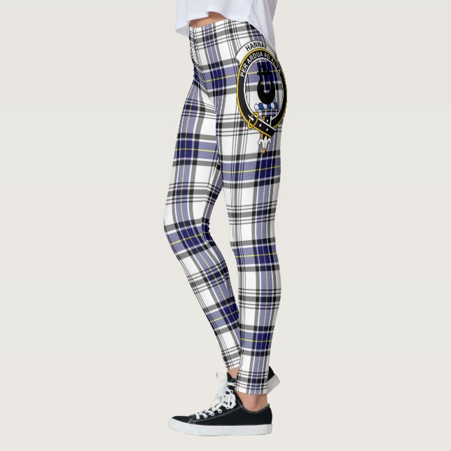 Scotstee Clan Hannay Wappen Tartan Women Leggings (Links)