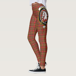 Scotstee Clan Hepburn Modern Wappen Tartan Women Leggings
