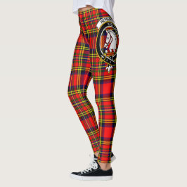 Scotstee Clan Hepburn Wappen Tartan Frauen Legging Leggings