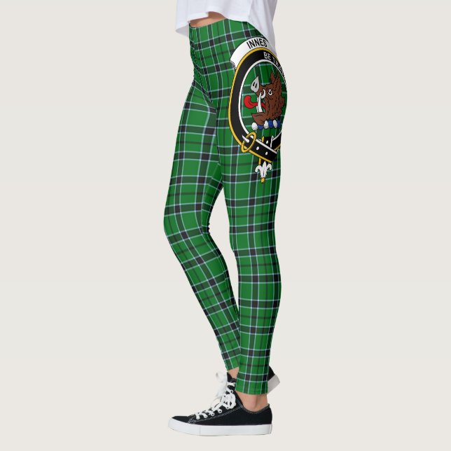 Scotstee Clan Innes Junting Wappen Tartan Women Leggings (Links)