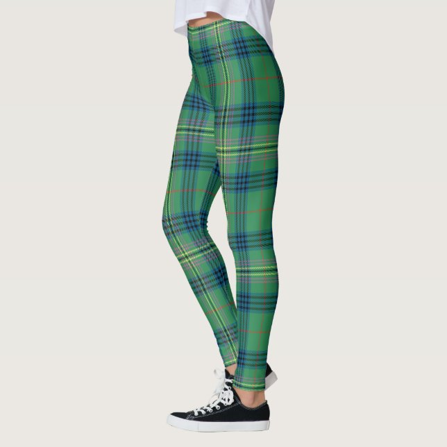 Scotstee Clan Kennedy Alcient Tartan Women Legging Leggings (Links)