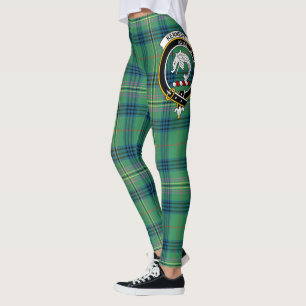 Scotstee Clan Kennedy Alcient Wappen Tartan Women  Leggings