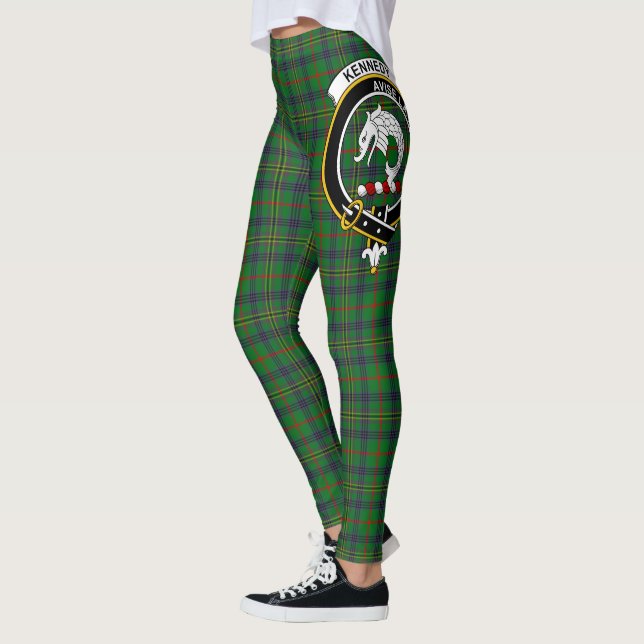 Scotstee Clan Kennedy Junting Wappen Tartan Women Leggings (Links)