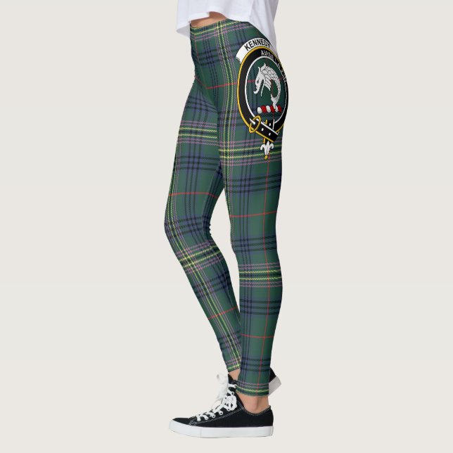 Scotstee Clan Kennedy Wappen Tartan Women Leggings (Links)