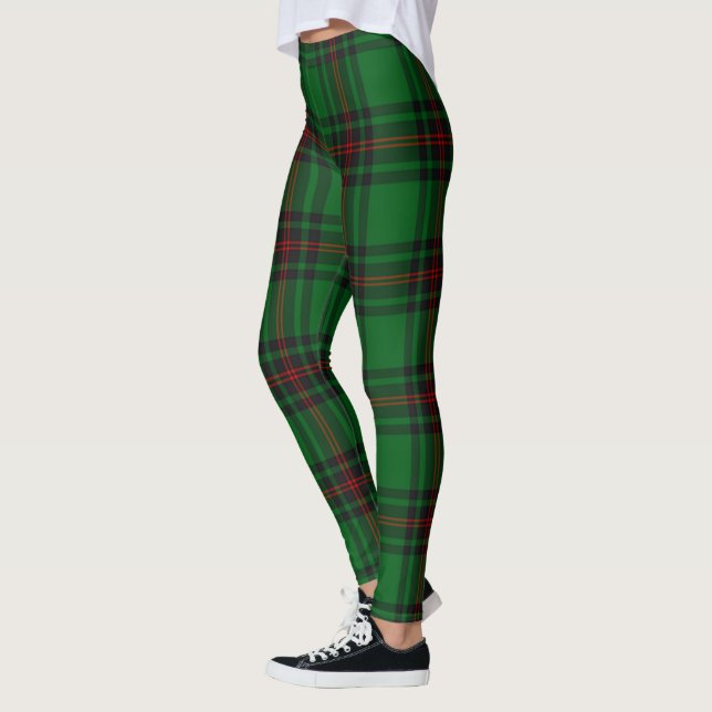 Scotstee Clan Kirkcaldy Tartan Frauen Leggings (Links)