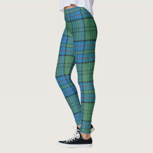 Scotstee Clan Lockhart Tartan Damen Leggings