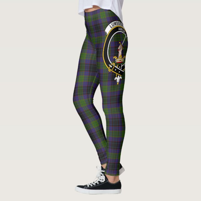 Scotstee Clan Lumsden Jagd Wappen Tartan Women Leggings (Links)