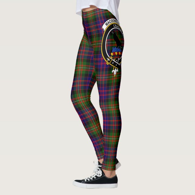 Scotstee Clan MacDonell of Glengarry Modern Wappen Leggings (Links)