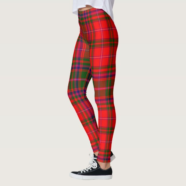 Scotstee Clan MacDougall Tartan Frauen Leggings (Links)