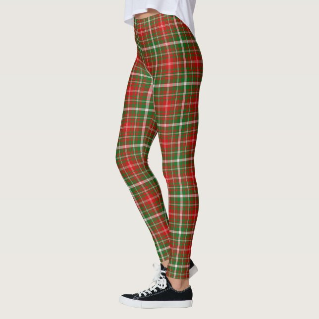 Scotstee Clan MacDougall von Lochcarron Tartan Leggings (Links)