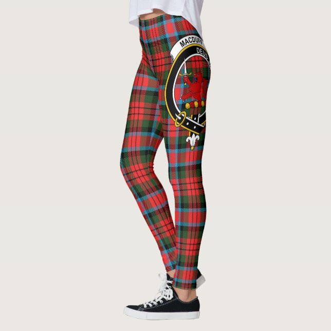 Scotstee Clan MacDuff Modern Wappen Tartan Women Leggings (Links)