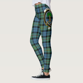Scotstee Clan MacEwen Ancient Wappen Tartan Women Leggings