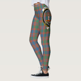 Scotstee Clan MacIntyre Ancient Wappen Tartan Wome Leggings
