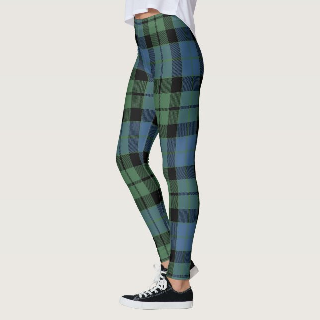 Scotstee Clan MacKay Ancient Tartan Frauen Legging Leggings (Links)