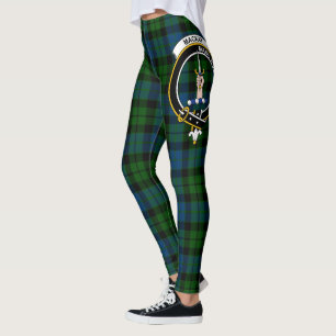 Scotstee Clan MacKay Wappen Tartan Women Leggings