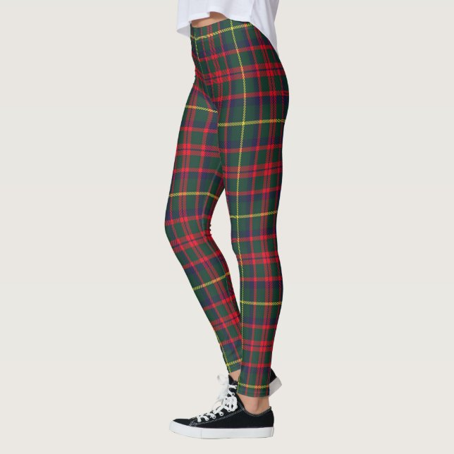 Scotstee Clan MacKintosh Tartan Frauen Leggings (Links)