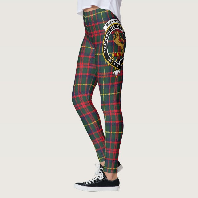 Scotstee Clan MacKintosh Wappen Tartan Women Leggings (Links)