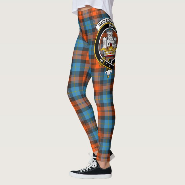 Scotstee Clan MacLachlan Ancient Wappen Tartan  Leggings (Links)