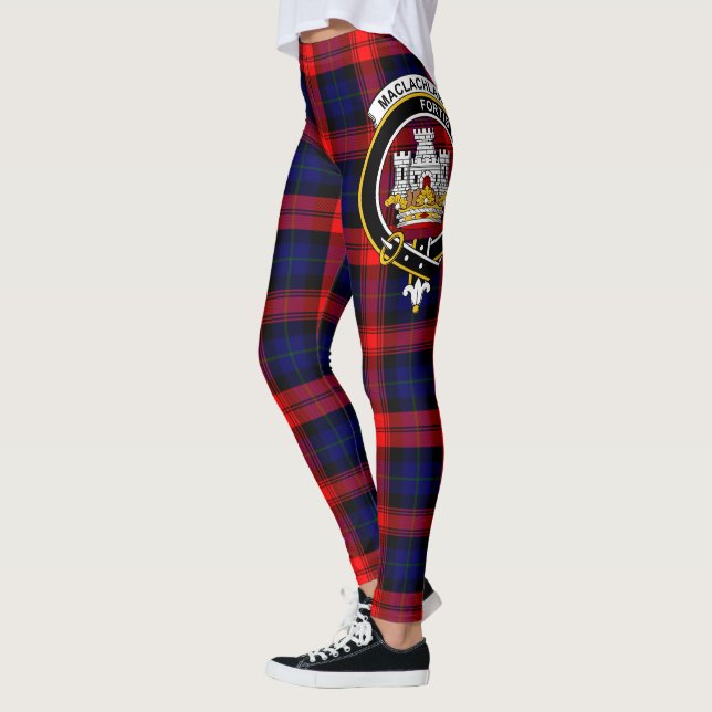 Scotstee Clan MacLachlan Wappen Tartan Women Leggings (Links)