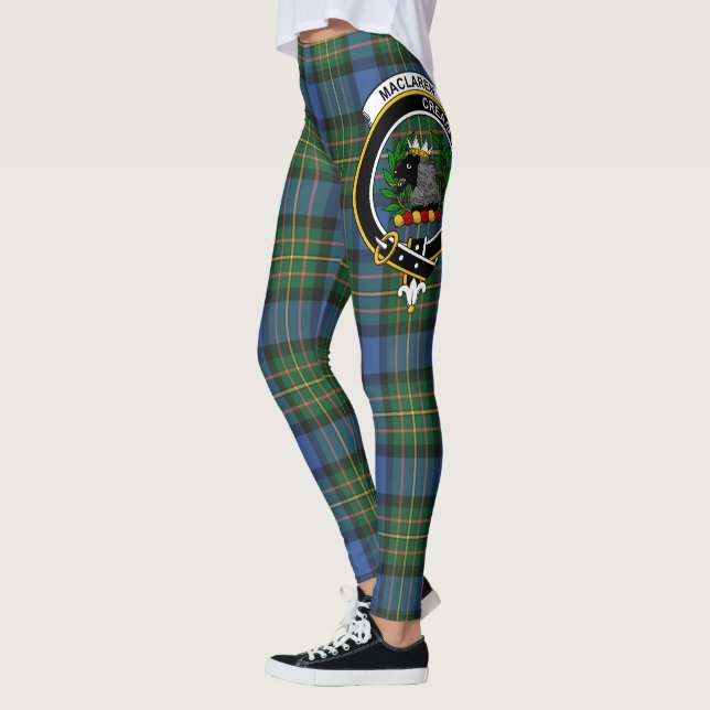 Scotstee Clan MacLaren Ancient Wappen Tartan Women Leggings (Links)