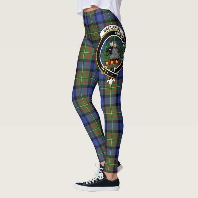 Scotstee Clan MacLaren Wappen Tartan Women Legging Leggings (Links)